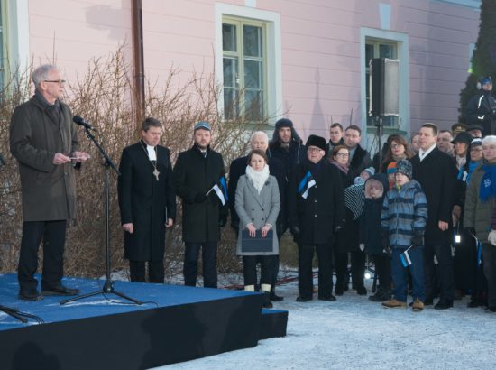 Eesti Vabariigi 99. aastapäeva tähistamine